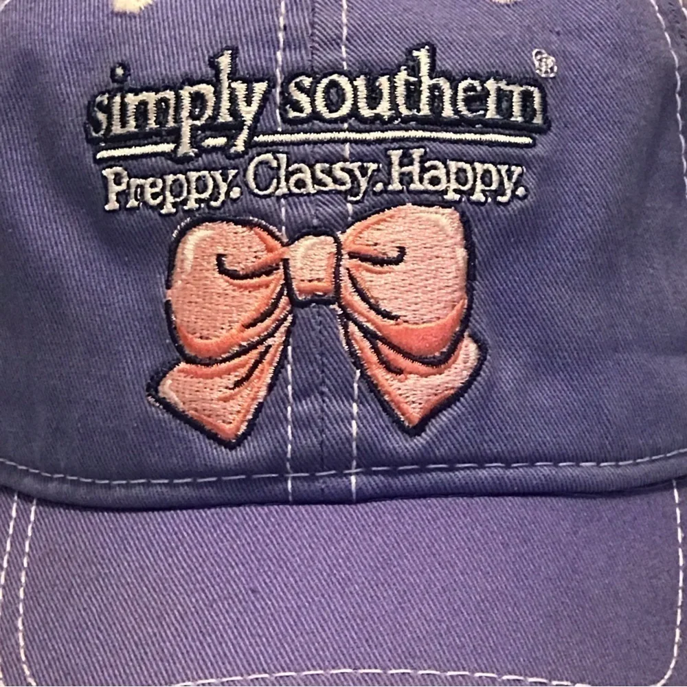 Simply Southern Adjustable Light Blue Women's Cap